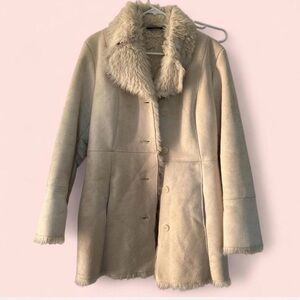 Mixit Cream Teddy Jacket